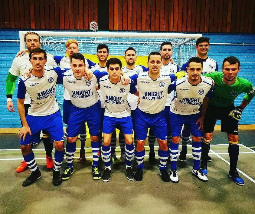 Historic Sussex Futsal first-team squad