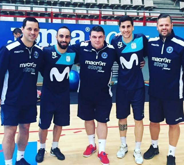 Sussex Futsal representatives visiting Spain